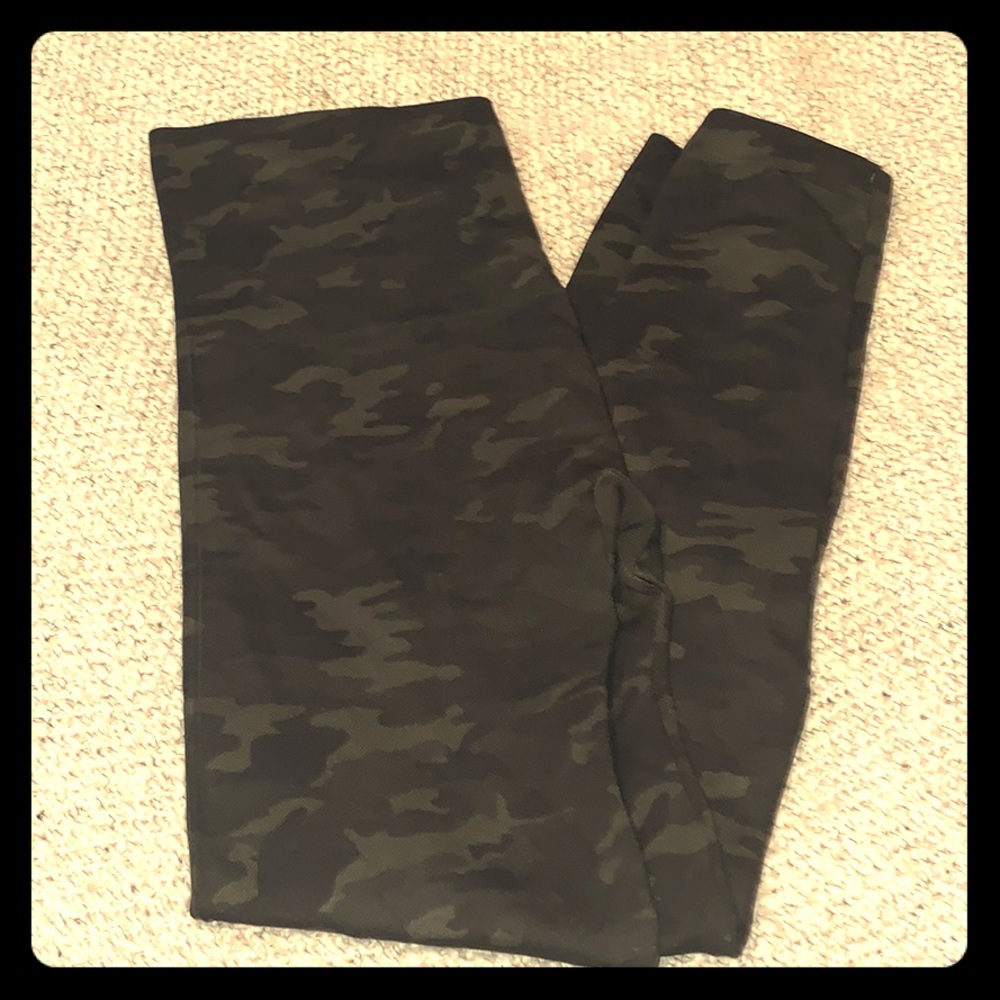 Spanx Army print Leggings